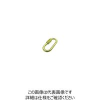 水本機械製作所 水本 アルミリングキャッチ（アルマイト付）レモンイエロー線径5mm長さ41mm ALH-5Y 1個 849-0597（直送品）