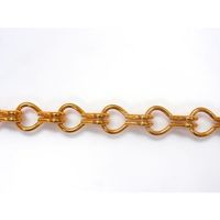 ニッサチェイン アルミカラーチェン 30m 金 AR20-GD 1本 126-7731（直送品）