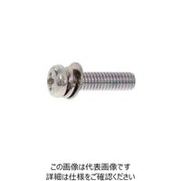 SUNCO 三価ホワイト ピタック(+)ナベP=4 4×10 (1500本入) 10-00-P004-0040-0100-03（直送品）