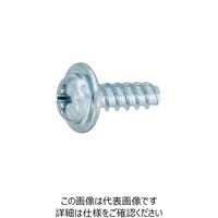 SUNCO クロメート PタイプナベWH 4×8 (1500本入) 30-00-200W-0040-0080-02 1箱(1500本)（直送品）