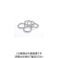 ニッサチェイン 銀色アルミリング (200個入) ASR30-22-SV 1箱(200個) 128-0187（直送品）