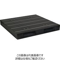 日本プラパレット パレット ZR-1313E-RR ブラツク 1P（直送品）