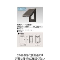 東芝ライテック ワイドアイ配線器具 WDG7113(HT) 1個（直送品）