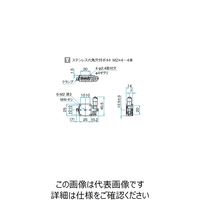 シグマ光機 Z軸ボールガイドアルミステージ(垂直面取付) 14.7N(1.5kgf) TADCー251SZ 1個 61-6981-53（直送品）