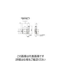 シグマ光機 Z軸ボールガイドアルミステージ(垂直面取付) 24.5N(2.5kgf) TADCー401SZ 1個 61-6981-59（直送品）