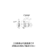 シグマ光機 Z軸ボールガイドアルミステージ(垂直面取付) 24.5N(2.5kgf) TADCー401SRZ 1個 61-6981-60（直送品）