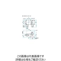 XZ軸粗微動フラットラックピニオンステージ サイズ60×60mm TAR-60704D 61-6976-13（直送品）