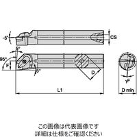 WIDIA 内径用旋盤ホルダー（5696074） A32S-DCLNL12KC04 1本（直送品）