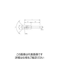 丸一切削工具 THECUT 刃先交換式面取りカッター スーパー面取り丸ZERO（自動盤用） MTMS12455204-S7 1本（直送品）