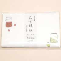 #3008 乙女懐紙Fruit Syrup　1セット カミイソ産商（直送品）