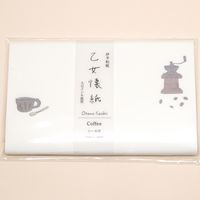 #3010 乙女懐紙Coffee　1セット カミイソ産商（直送品）