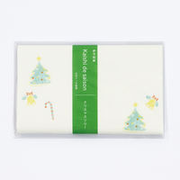 #3025 Kaishi saisonクリスマスツリー　1袋(20枚) カミイソ産商（直送品）