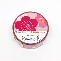 GR-1033 kimono美令和慶祝梅15mm×7m　1個 カミイソ産商（直送品）