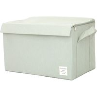 東洋ケース 収納ケース ストレリアナチュレ ボックス L ライトグレー 277504 1個（直送品）