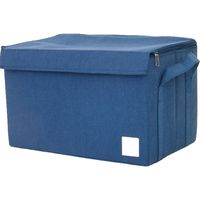 東洋ケース 収納ケース ストレリアナチュレ ボックス L ブルー 277508 1個（直送品）