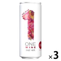 サントリー ONE WINE（ワンワイン）ピノ・ノワール 250ml 1セット（3缶）【赤・ミディアムボディ】