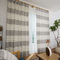 スミノエ コルネ セミオーダー カーテン アルディ 2700×2350mm ブラウン １セット(2枚入)（直送品）