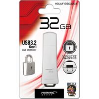 磁気研究所 USB3.2 Gen1 メモリ ロックスイッチON/OFF付 HDLUF135C32G3 1個