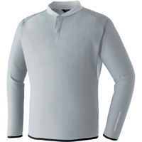 Asahicho（旭蝶繊維） 51034 ウィンドストッパー(R)シャツ グレー 3L 1枚（直送品）