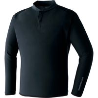 Asahicho（旭蝶繊維） 51034 ウィンドストッパー(R)シャツ ブラック S 1枚（直送品）