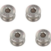 RIDEA Chainring Screw for Single / SUS シルバー TQSS-M5S1 1セット（直送品）