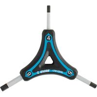 UNIOR Y型ヘックスレンチ 4mm/5mm/6mm ブルー/ブラック 624027 1個（直送品）