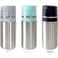 ユニコ ステンレスサイクルミニボトル370 ブラック 4582188493325 1個（直送品）