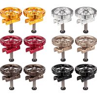 RIDEA Hinge clamp assembly(Brompton) ブラック LFSBN3T 1セット（直送品）