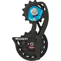 RIDEA Rear Derailleur Cage カーボン(ロゴ:ブラック) RD7-C35FC-C 1個（直送品）