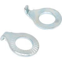 中谷金属工業 Q型脱輪防止金具 個装 シルバー 4510676917480 1セット(2個)（直送品）