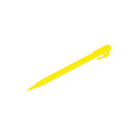 ペグ アウトドア テント PCフックペグ 蛍光イエロー キャプテンスタッグ CAPTAIN STAG