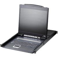 ATEN（エーテン） ATEN KVMドロワー 16ポート/19インチLCD一体型/ロングレール CL1316NJJL 115-2126（直送品）