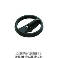 イマオコーポレーション ELESA ツイン スポーク ハンドル車 TWN80F-SUS 1個 213-6366（直送品）