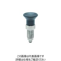 イマオコーポレーション kipp インデックスプランジャー(ストレート、ハイポジションタイプ) HPNDX16S-SUS 1個 214-5653（直送品）