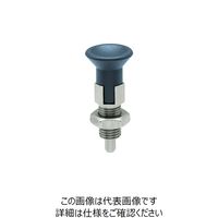 イマオコーポレーション kipp インデックスプランジャー(ロングストローク、ノーズロック型) NDXNE12LW 1個 213-6341（直送品）