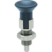 イマオコーポレーション kipp インデックスプランジャー(ロングストローク、ノーズロック型) NDXNE16ALW-SUS 1個（直送品）