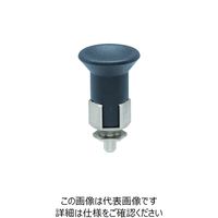 イマオコーポレーション kipp インデックスプランジャー(薄板タイプ、ノーズロック型) TWDXN10-6AL-SUS 1個 214-6331（直送品）