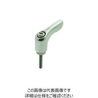 イマオコーポレーション（IMAO） kipp ミニクランプ レバー（SUS製） MKR5X15-CR-SUS 1個 214-6340（直送品）