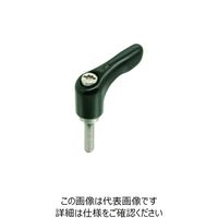 イマオコーポレーション（IMAO） kipp ミニクランプ レバー（SUS製） MKR4X25-RE-SUS 1個 213-4750（直送品）