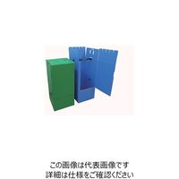 エムエフ販売 MF ハンガーボックス(樹脂製) グリーン HB002 1セット(10個) 826-5714（直送品）