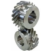 小原歯車工業 ねじ歯車(スパイラルギヤ) ステンレスねじ歯車 SUN [Jシリーズ] SUN2ー20LJ17 1個（直送品）