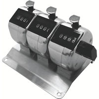 ライン精機 LINE 連式数取器 H-102M-3 1個 354-5784（直送品）