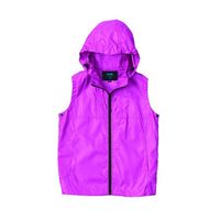 エヌ・エス・ピー 空調服(R)ベスト(フード付・キッズ) ピンク 130 KU92160/PINK/130 1着（直送品）