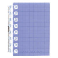 リヒトラブ オープンリングノート ミニ ノート 方眼罫 40枚収容 ネイビー N2719-11 1冊（直送品）