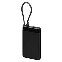 アイリスオーヤマ モバイルバッテリー 充電器 10000mAh CE-A10020-B ブラック 1台（直送品）