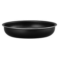 アイリスオーヤマ ダイヤモンドコートパン フライパン 20cm ＩＨ・ガス火対応 ブラックメタリック 1個（直送品）