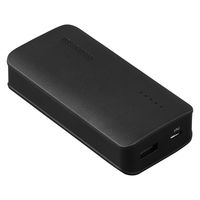 アイリスオーヤマ モバイルバッテリー 充電器 6700mAh IPB-A671-B ブラック 1台（直送品）