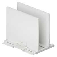 ナカバヤシ キャパティ アジャストスタンド ホワイト FB-AS1WH 1個