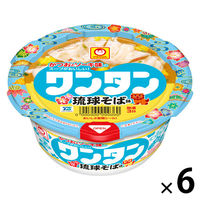 ワンタン　琉球そば味30g　6個 カップ 東洋水産 ミニ