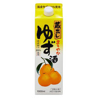 【アウトレット】東亜酒造 蔵出し まろやかゆず酒 1000ml 1本